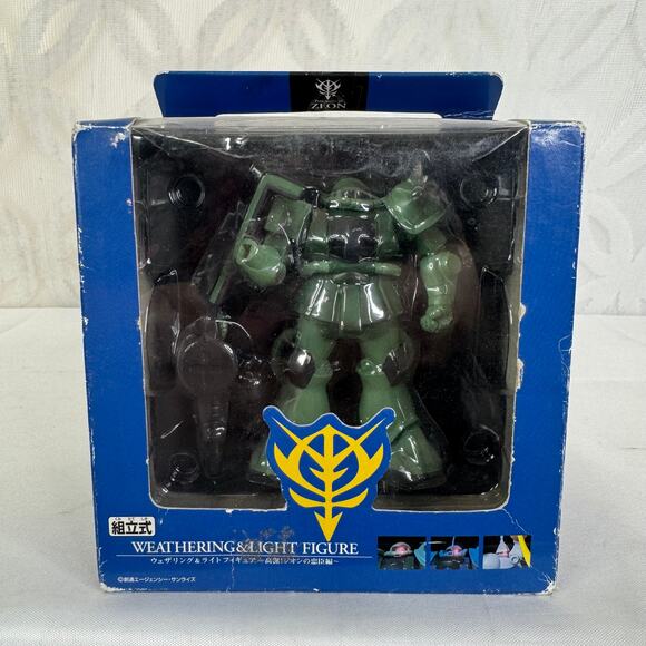 Principality of Zeon Mobile Suit Weathering and Light MS-06F Zaku Action Figure - Picture 4 of 8